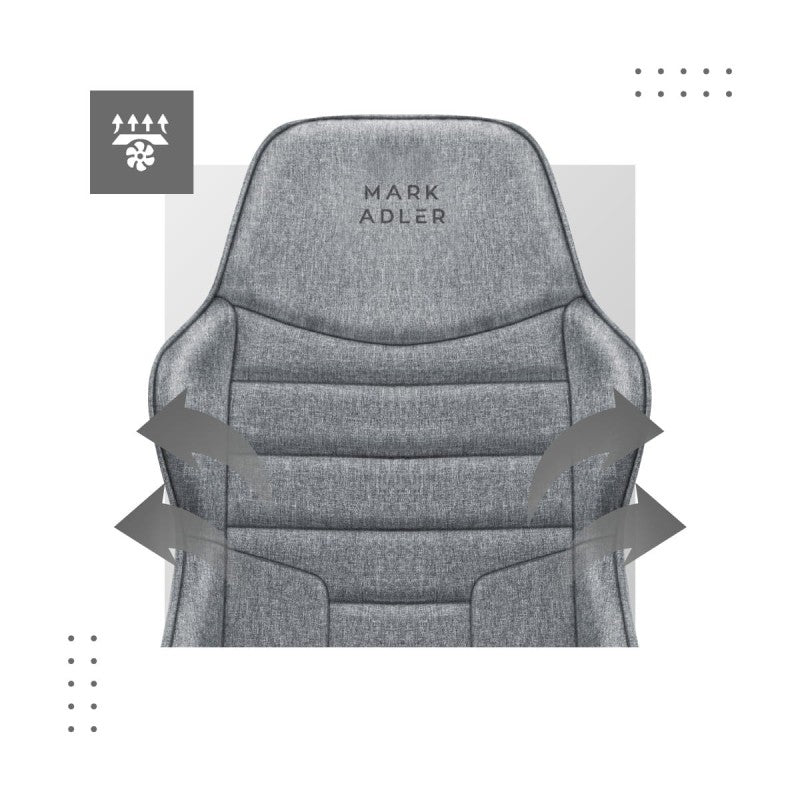 OUTLET Fotel Biurowy Mark Adler Boss 4.2 Grey