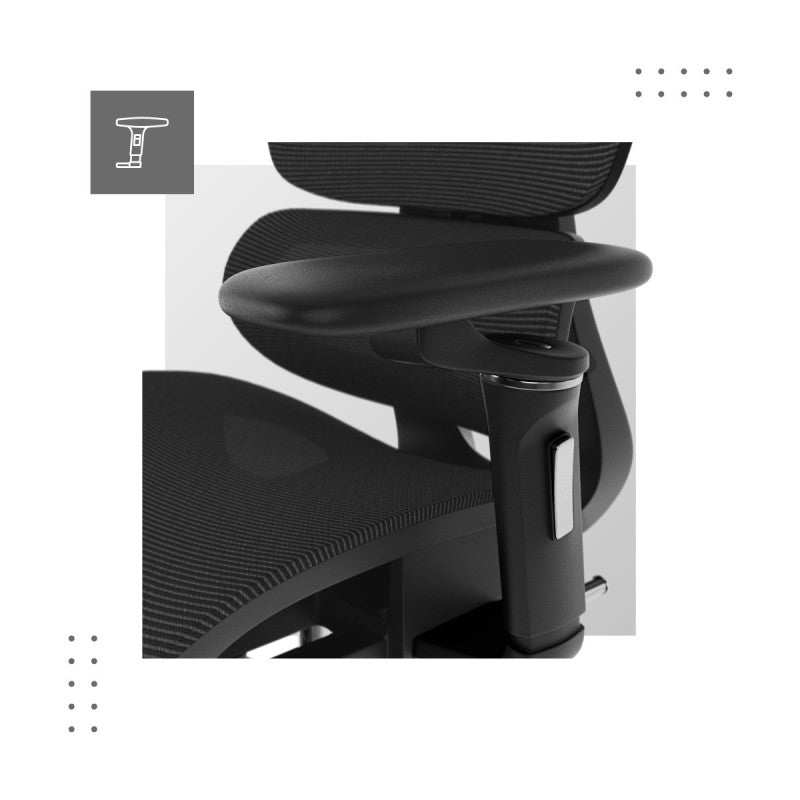 OUTLET Fotel ergonomiczny Mark Adler Expert 7.9 Black