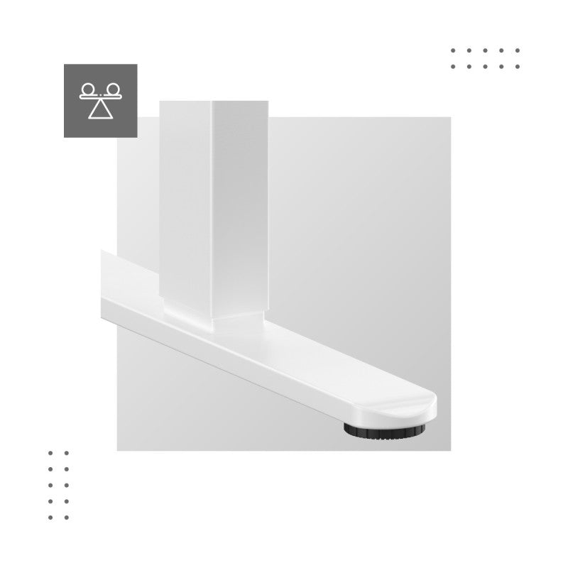 OUTLET Biurko elektryczne Mark Adler Leader 7.4 White