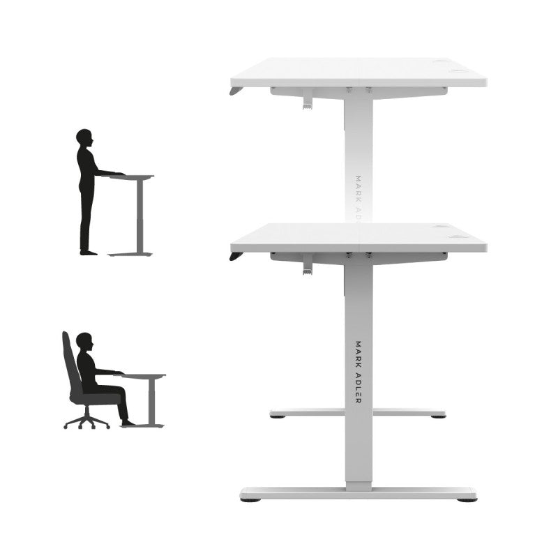 OUTLET Biurko elektryczne Mark Adler Leader 7.4 White