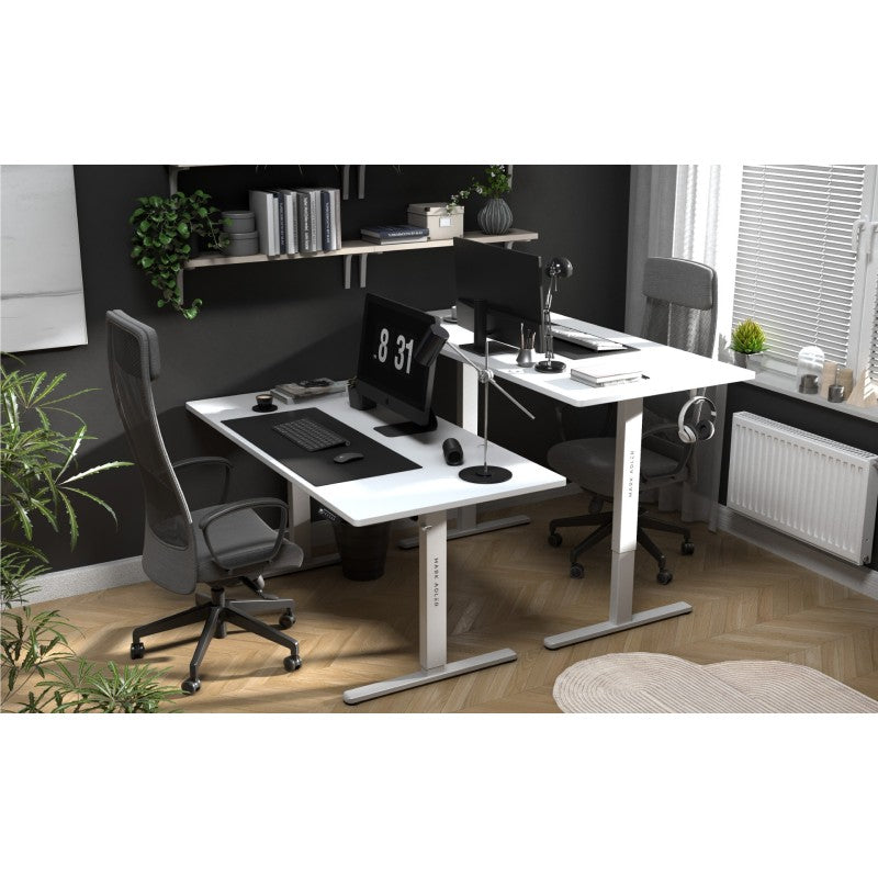 OUTLET Biurko elektryczne Mark Adler Leader 7.6 White