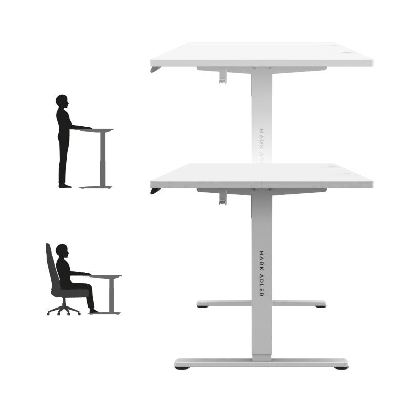 OUTLET Biurko elektryczne Mark Adler Leader 7.6 White