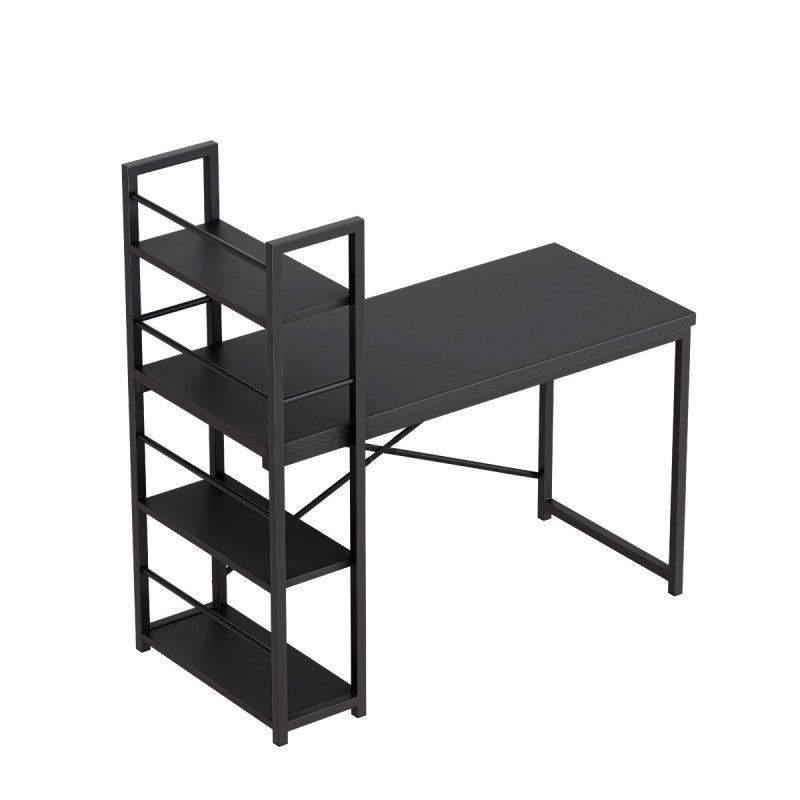OUTLET Biurko z regalem Mark Adler Leader 4.0 Black