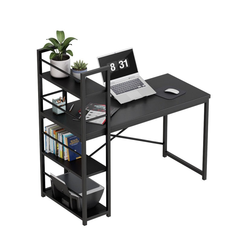OUTLET Biurko z regalem Mark Adler Leader 4.0 Black