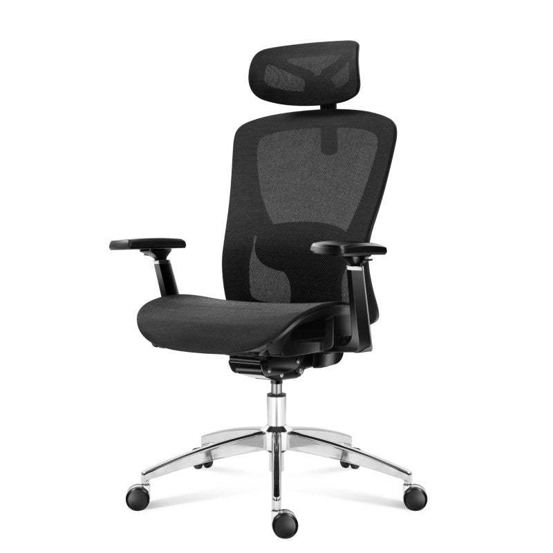 OUTLET Fotel ergonomiczny Mark Adler Expert 5.3 Black Mesh