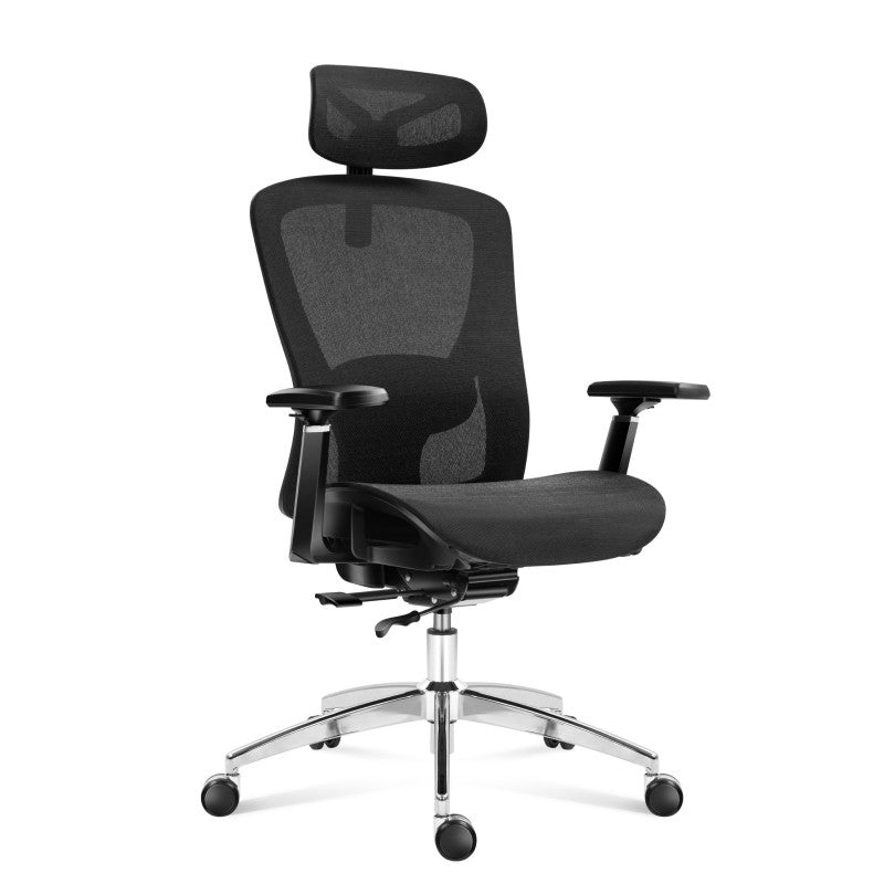 OUTLET Fotel ergonomiczny Mark Adler Expert 5.3 Black Mesh