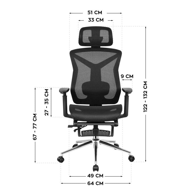 OUTLET Fotel biurowy Mark Adler Expert 5.7 Black