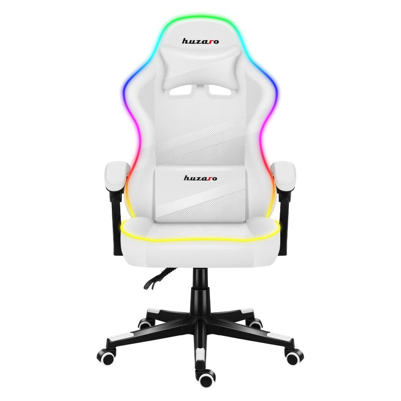 Fotel gamingowy HUZARO FORCE 4.4 RGB White