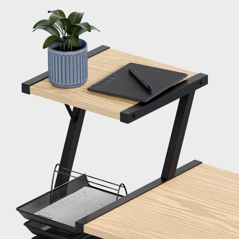 OUTLET Biurko z polkami Marek Adler Leader 3.5