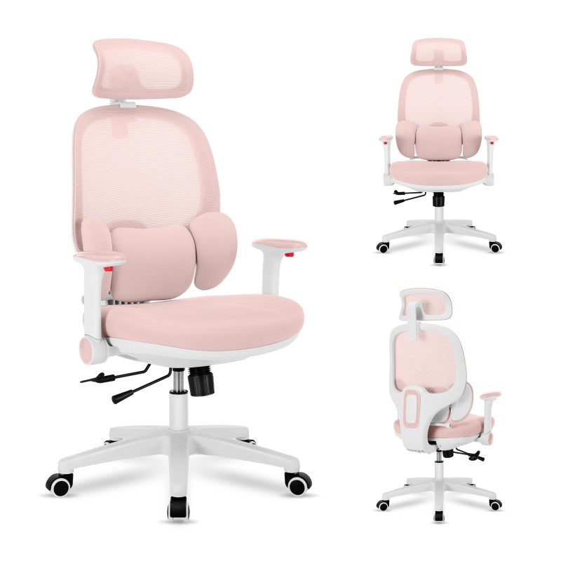 OUTLET Ergonomiczny fotel dla dzieci Mark Adler Junior 6.3 Pink
