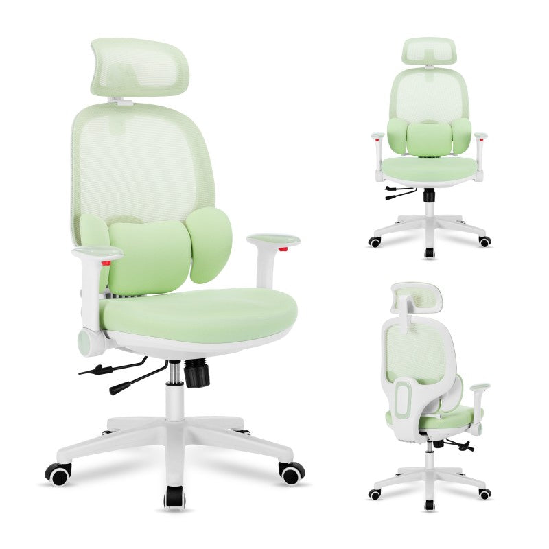 OUTLET Ergonomiczny fotel dla dzieci Mark Adler Junior 6.3 Green