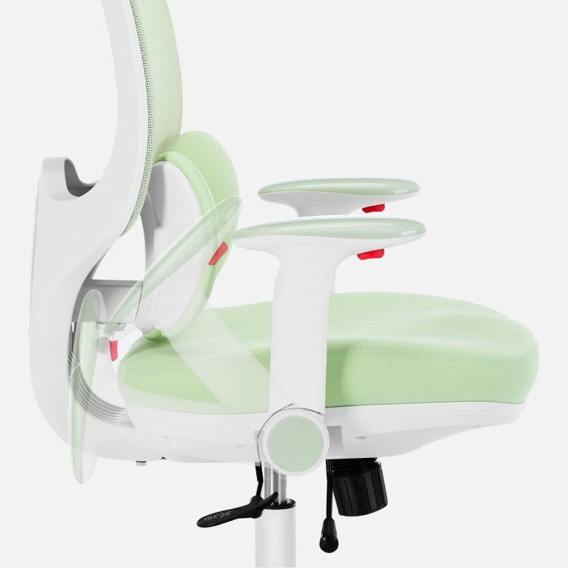 OUTLET Ergonomiczny fotel dla dzieci Mark Adler Junior 6.3 Green