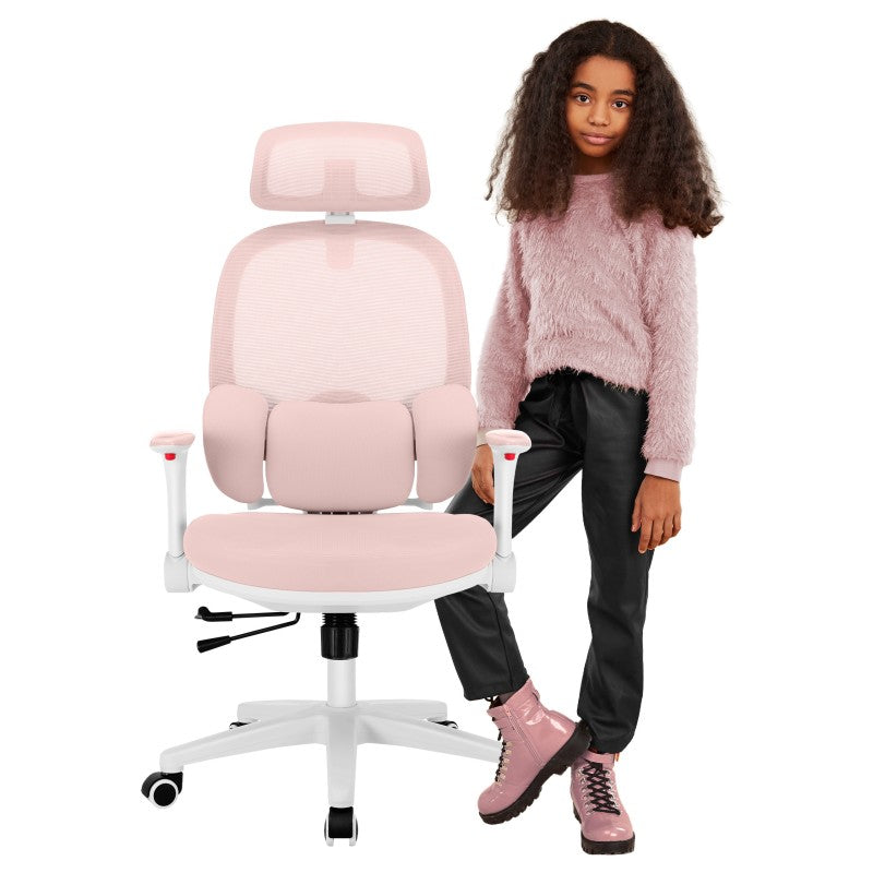 Ergonomiczny fotel dla dzieci Mark Adler Junior 6.3 Pink