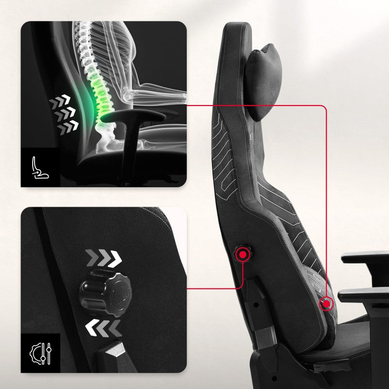 Fotel Gamingowy HUZARO FORCE 8.1 Black