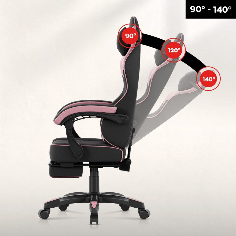 Fotel gamingowy Huzaro Force 3.7 Pink