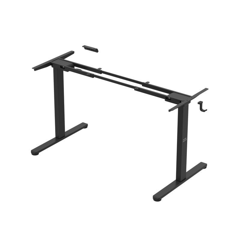 OUTLET Dwusilnikowy elektryczny stelaż biurka Mark Adler Xeno 4.5 Black