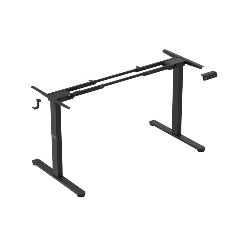 OUTLET Dwusilnikowy elektryczny stelaż biurka Mark Adler Xeno 4.5 Black