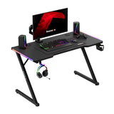 Biurko Gamingowe Huzaro Hero 2.5 RGB LED Black 120 cm