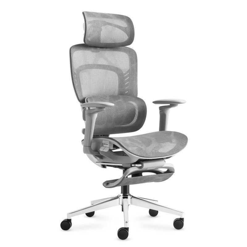 OUTLET Fotel biurowy z masażem Mark Adler Visioner 8.3 Grey