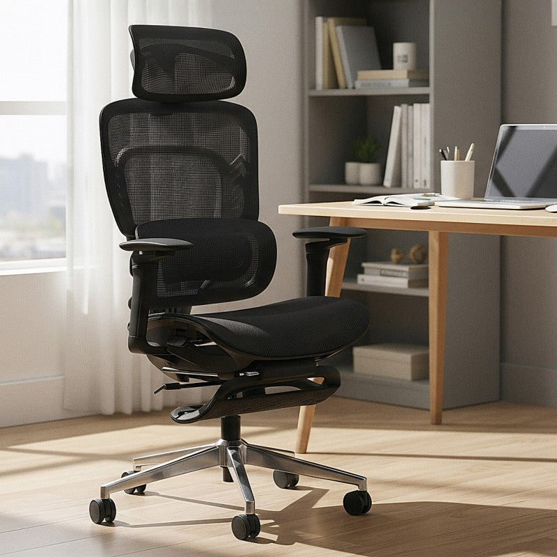 OUTLET Fotel biurowy z masażem Mark Adler Visioner 8.3 Black