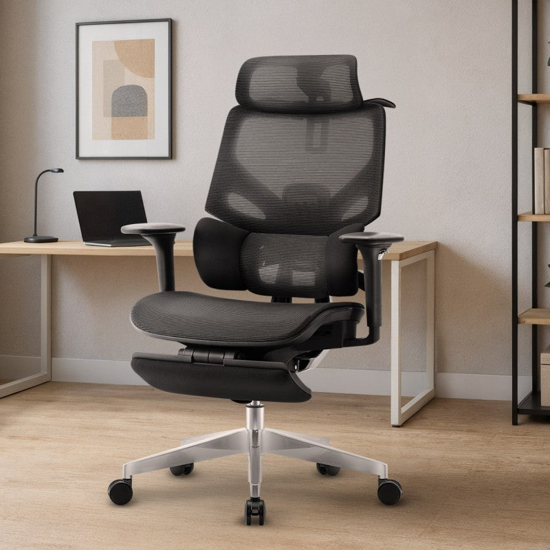 OUTLET Fotel ergonomiczny Mark Adler Expert 8.7 Black Mesh