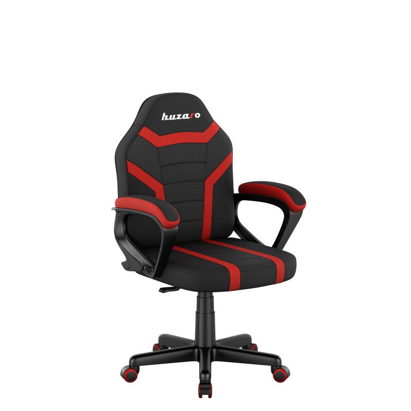 OUTLET Fotel gamingowy dla dziecka HUZARO RANGER 1.0 Red Mesh