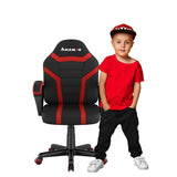 OUTLET Fotel gamingowy dla dziecka HUZARO RANGER 1.0 Red Mesh