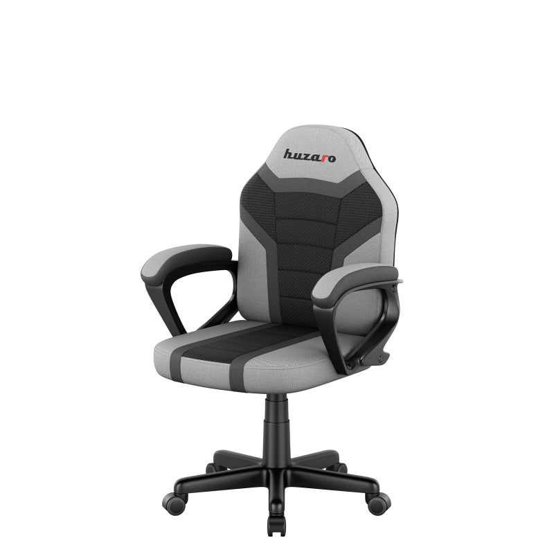 OUTLET Fotel gamingowy dla dziecka HUZARO RANGER 1.0 Grey Mesh