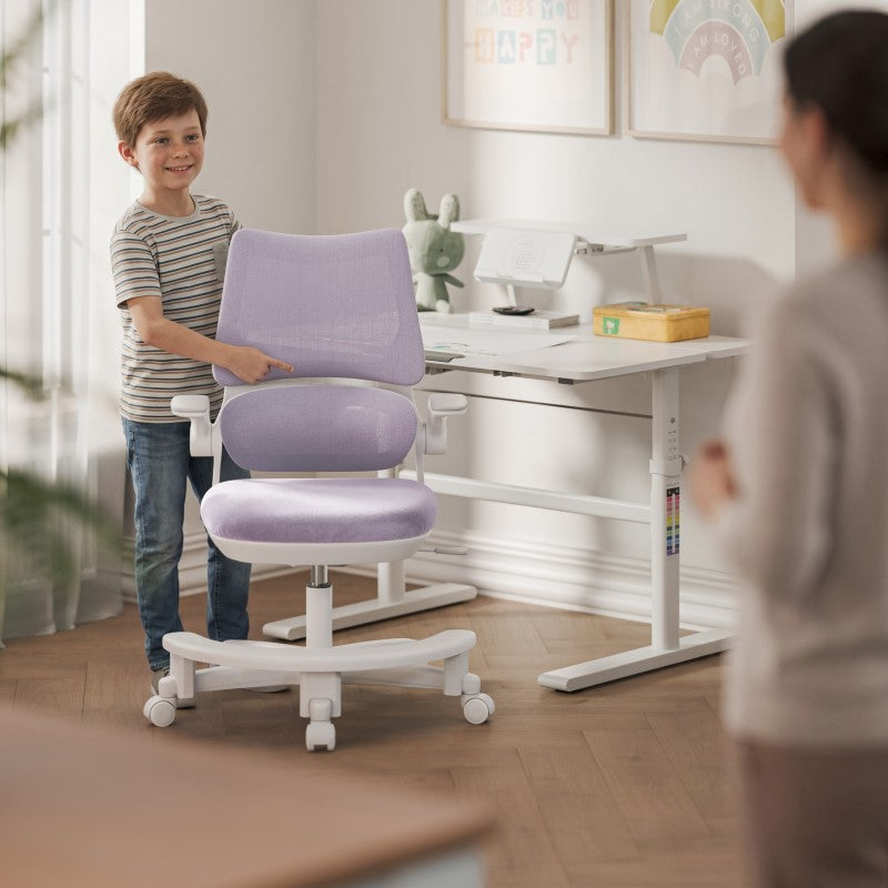 OUTLET Fotel do biurka dla dziecka Mark Adler Junior 5.7 Purple