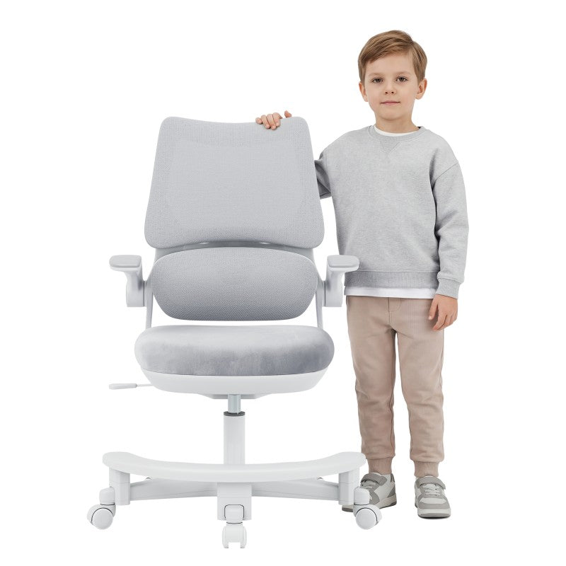OUTLET Fotel do biurka dla dziecka Mark Adler Junior 5.7 Grey