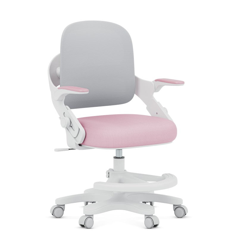 OUTLET Fotel do biurka dla dziecka Mark Adler Junior 4.3 Pink-grey