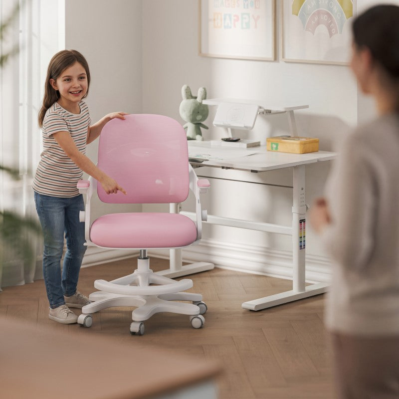 OUTLET Fotel do biurka dla dziecka Mark Adler Junior 4.3 Pink