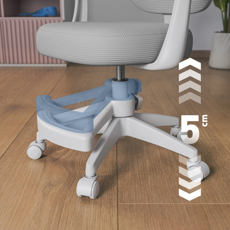 OUTLET Fotel obrotowy dla dzieci Mark Adler Junior 3.1 Grey