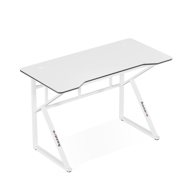 Biurko Gamingowe Huzaro Hero 1.6 White 120 cm