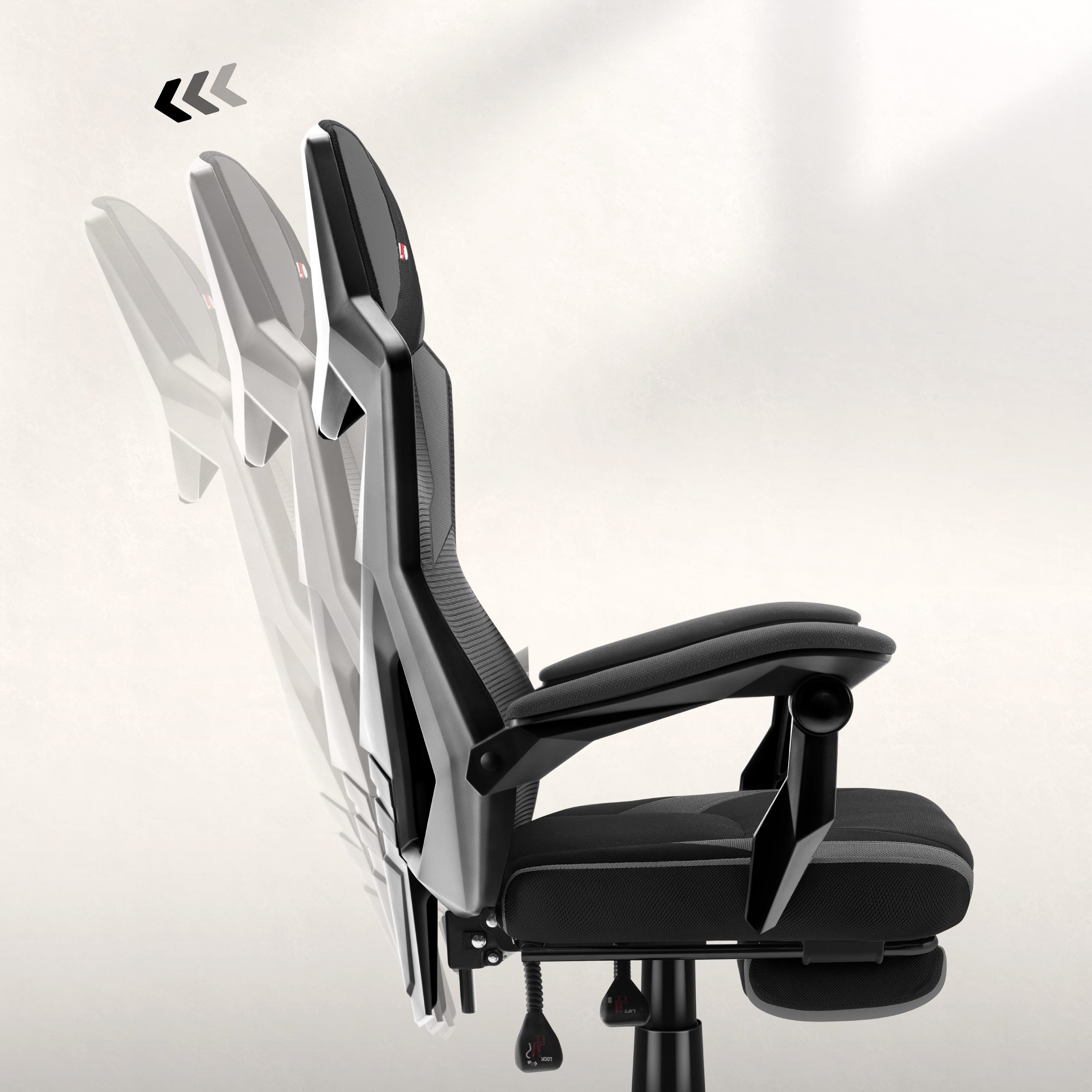 FlexiBack – regulacja kąta nachylenia do 135°