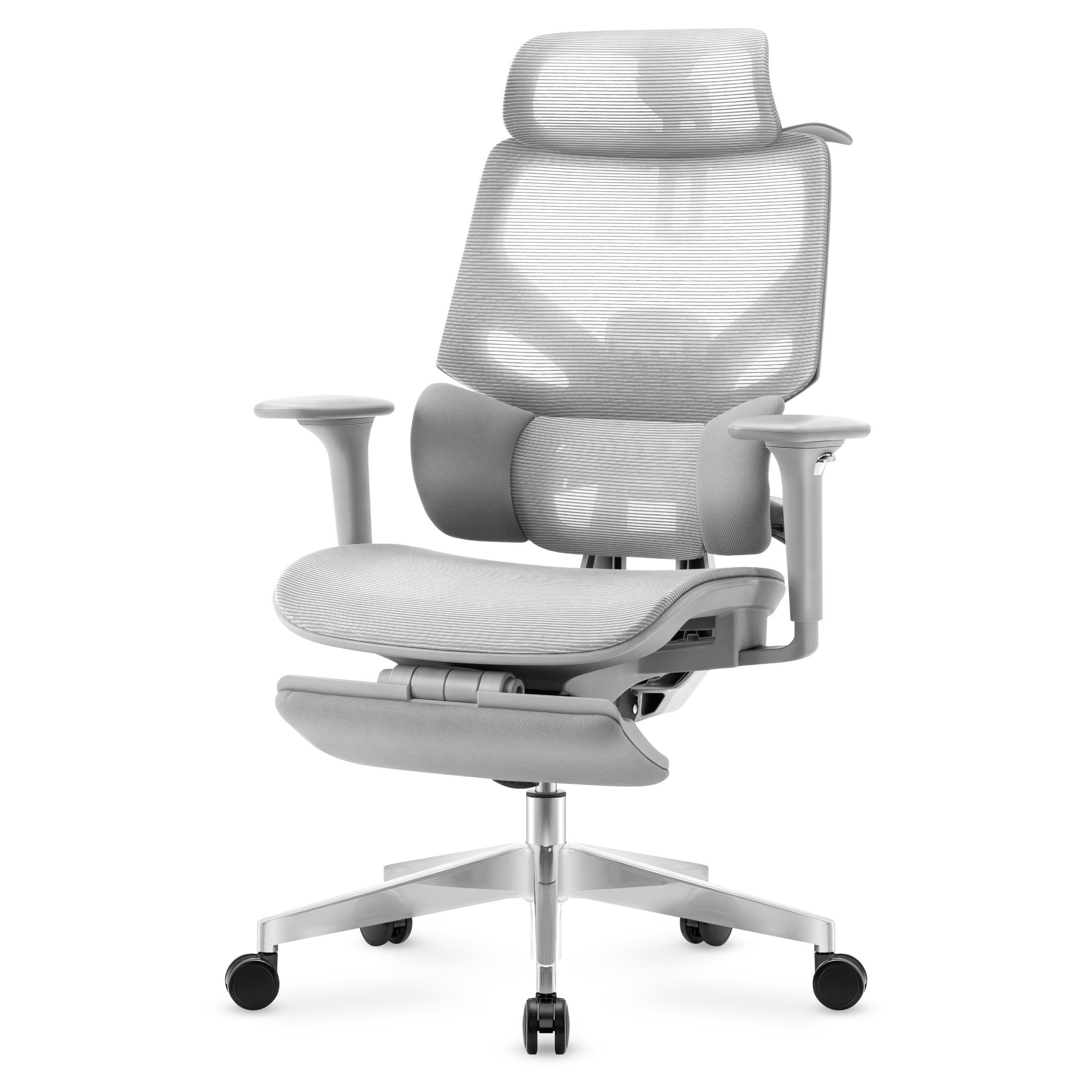 OUTLET Fotel ergonomiczny Mark Adler Expert 8.7 Grey Mesh