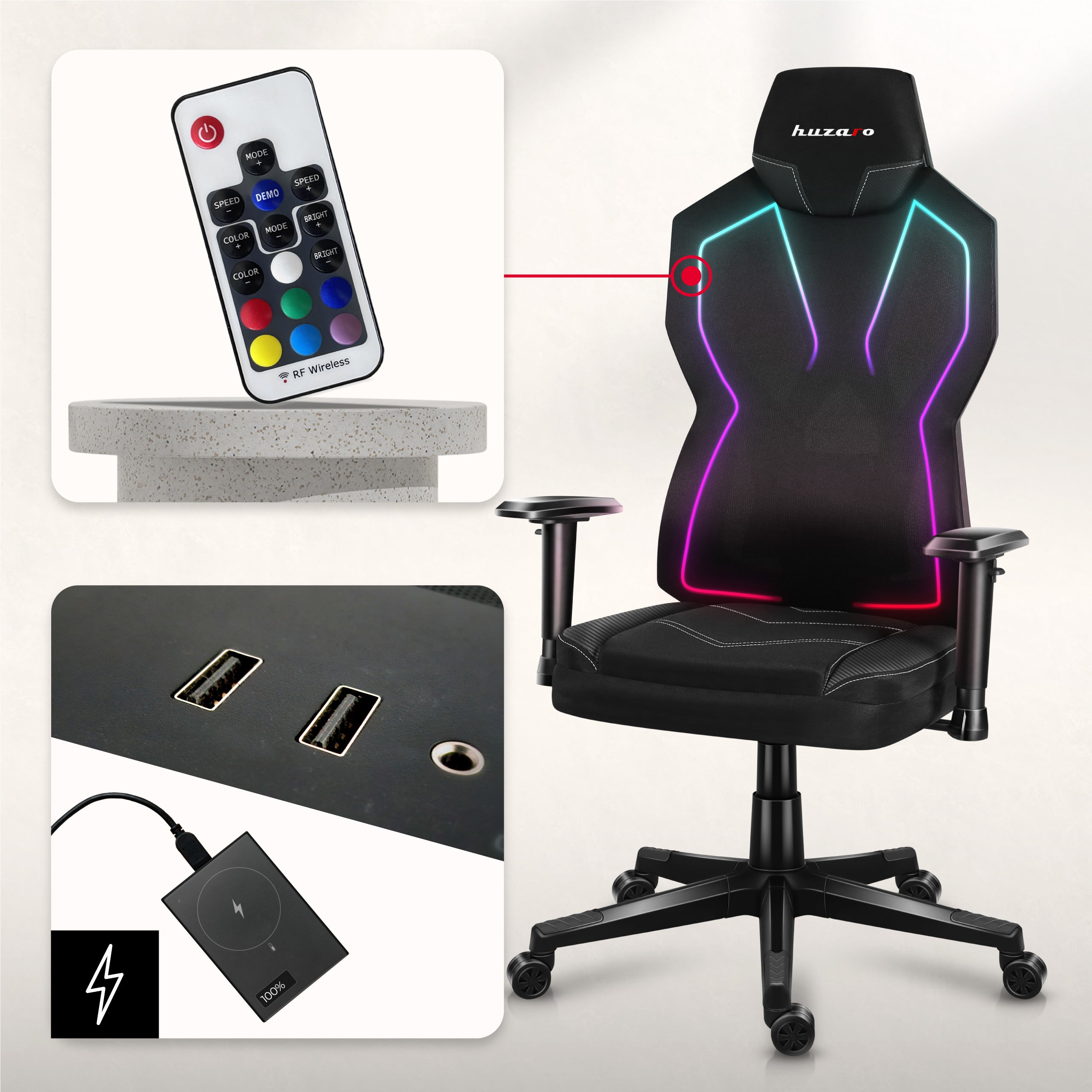 Oświetlenie LED zasilane USB