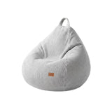 Sztruksowa pufa worek szara Mark Adler Comfy 1.0 Grey