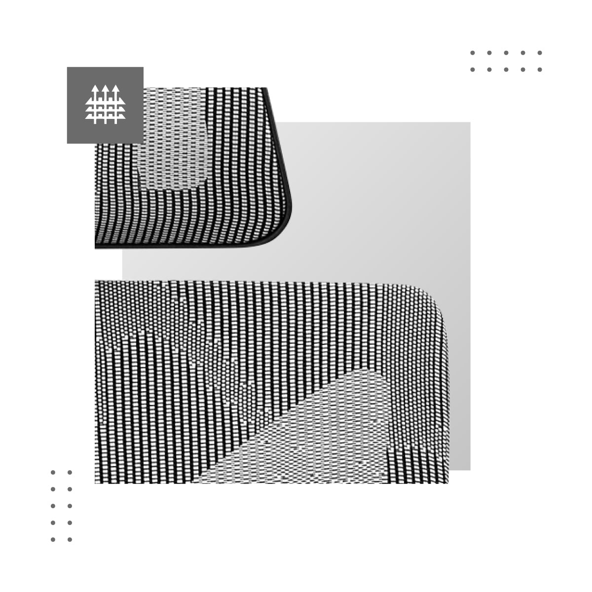 Materiał Tkanina Mesh HD