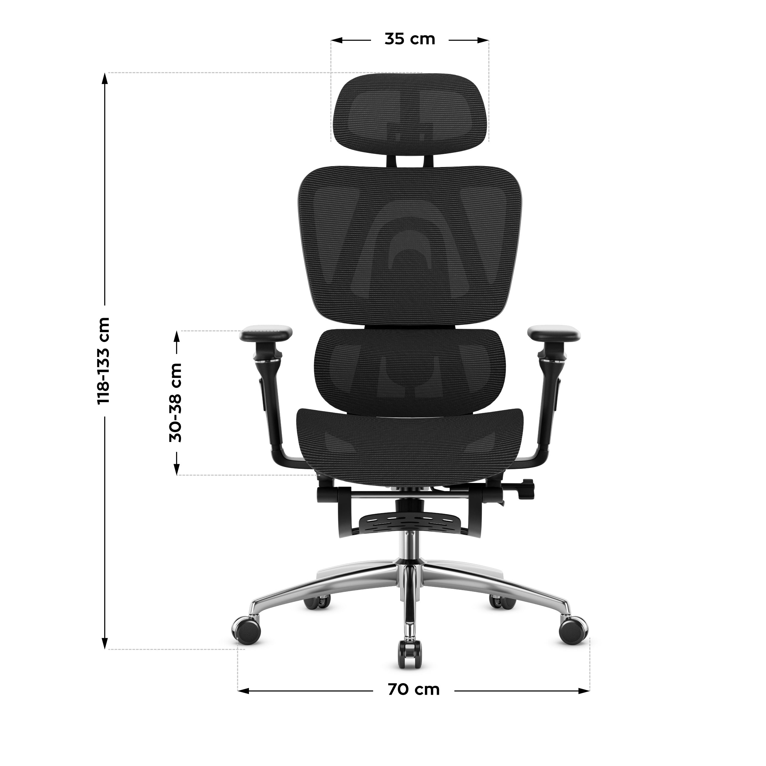 OUTLET Fotel ergonomiczny Mark Adler Expert 7.9 Black