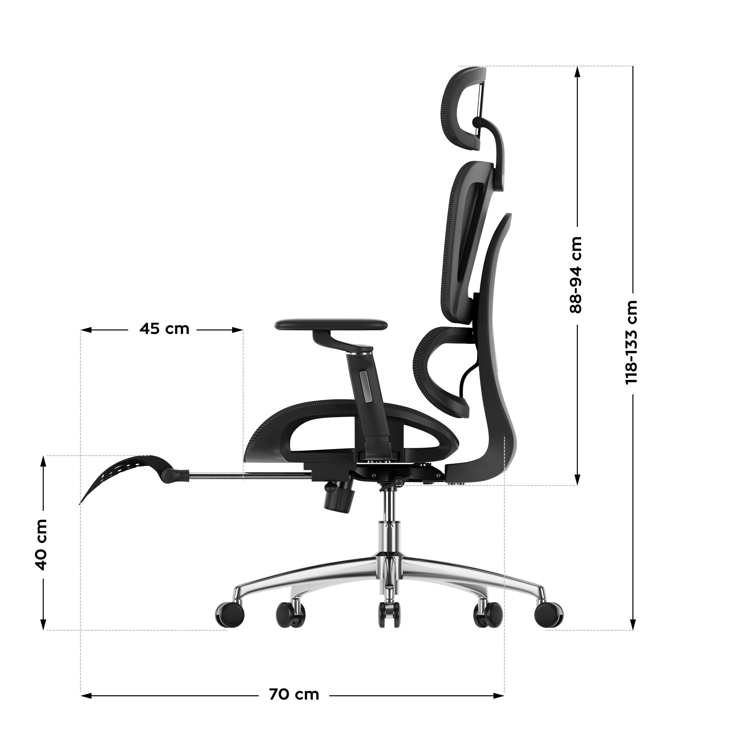 OUTLET Fotel ergonomiczny Mark Adler Expert 7.9 Black