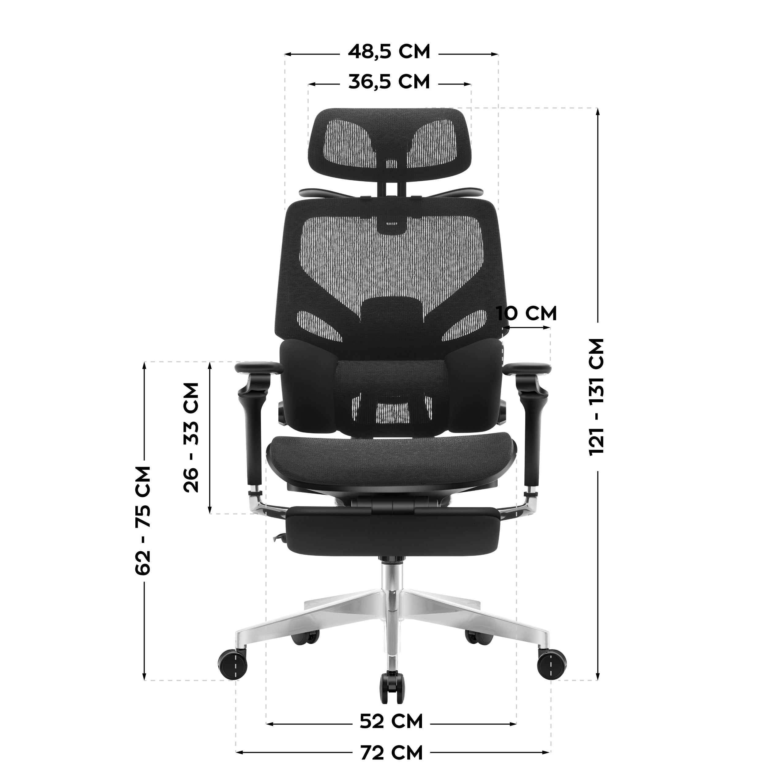 OUTLET Fotel ergonomiczny Mark Adler Expert 9.6 Black