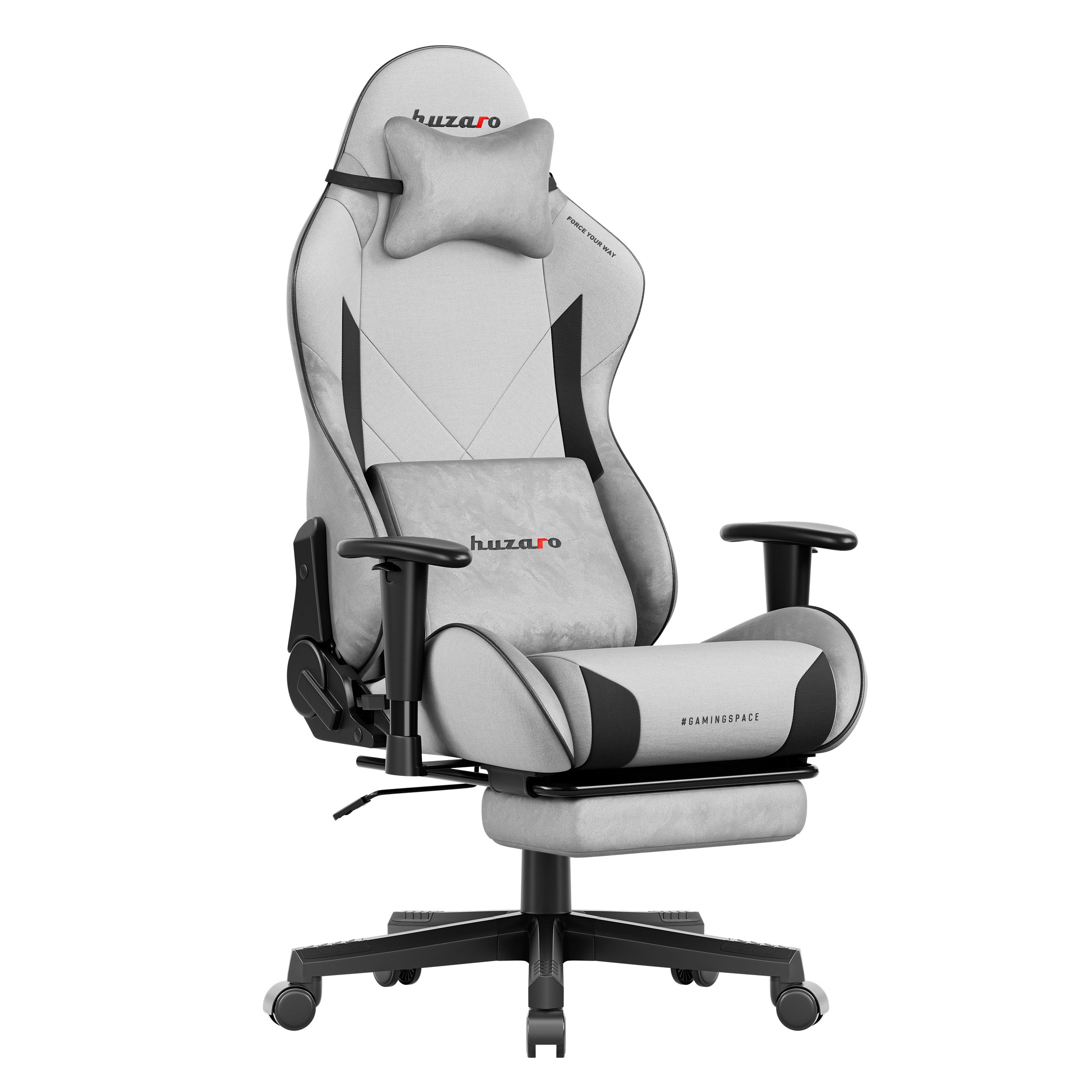 Fotel gamingowy Huzaro Force 5.7 Grey