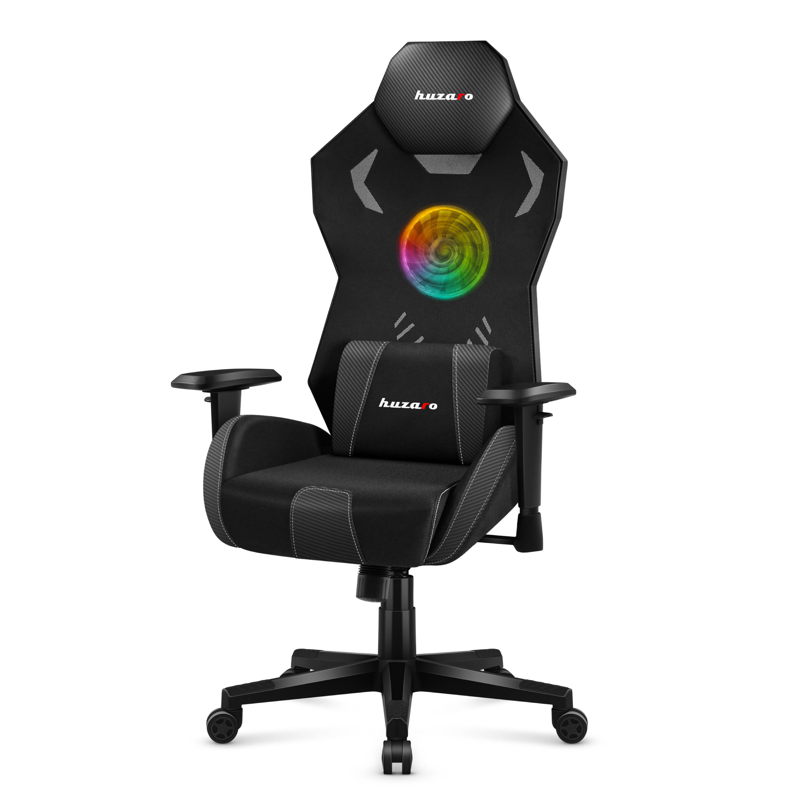 Fotel gamingowy Huzaro Combat 7.6 RGB Led Black