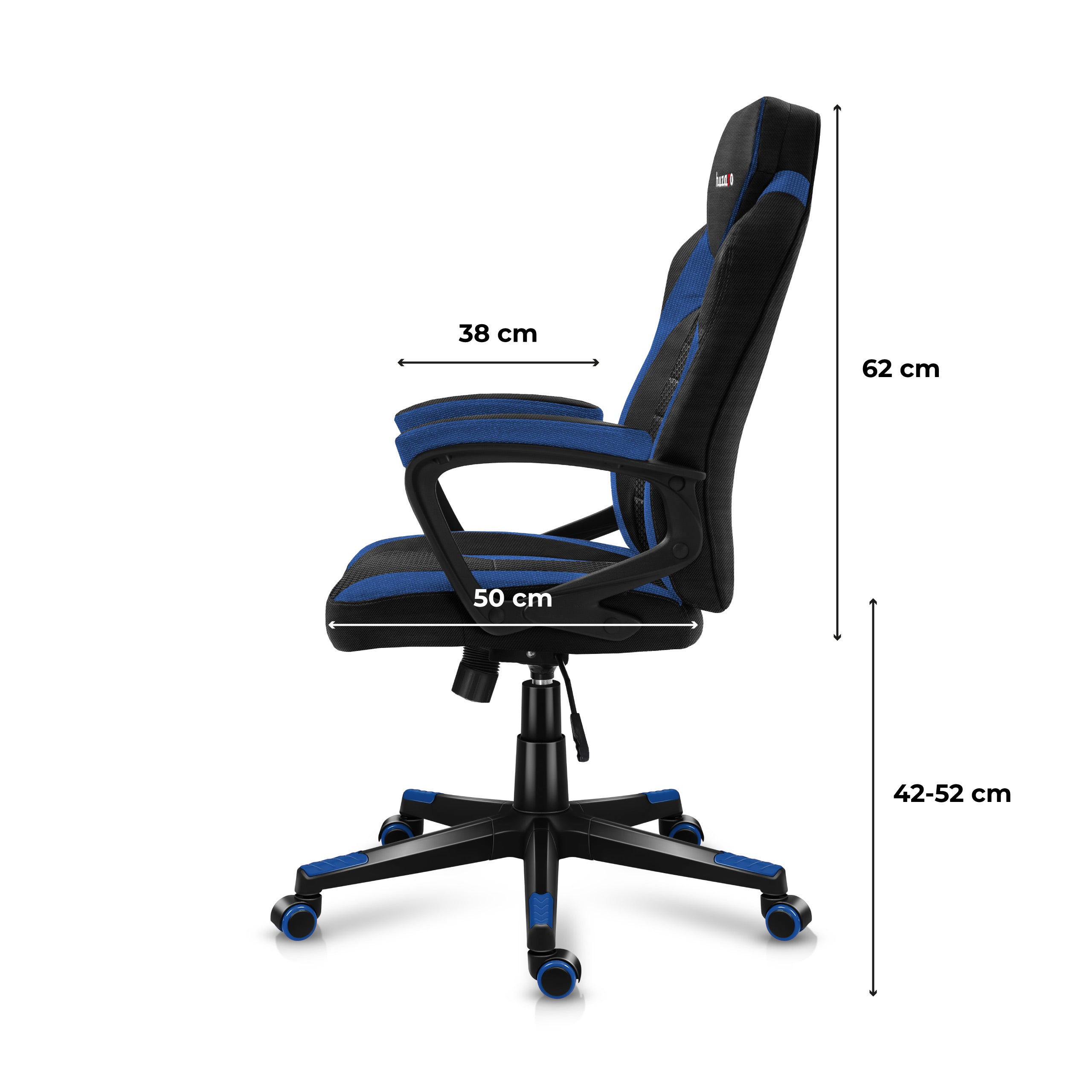Fotel Gamingowy HUZARO FORCE 2.5 Blue Mesh