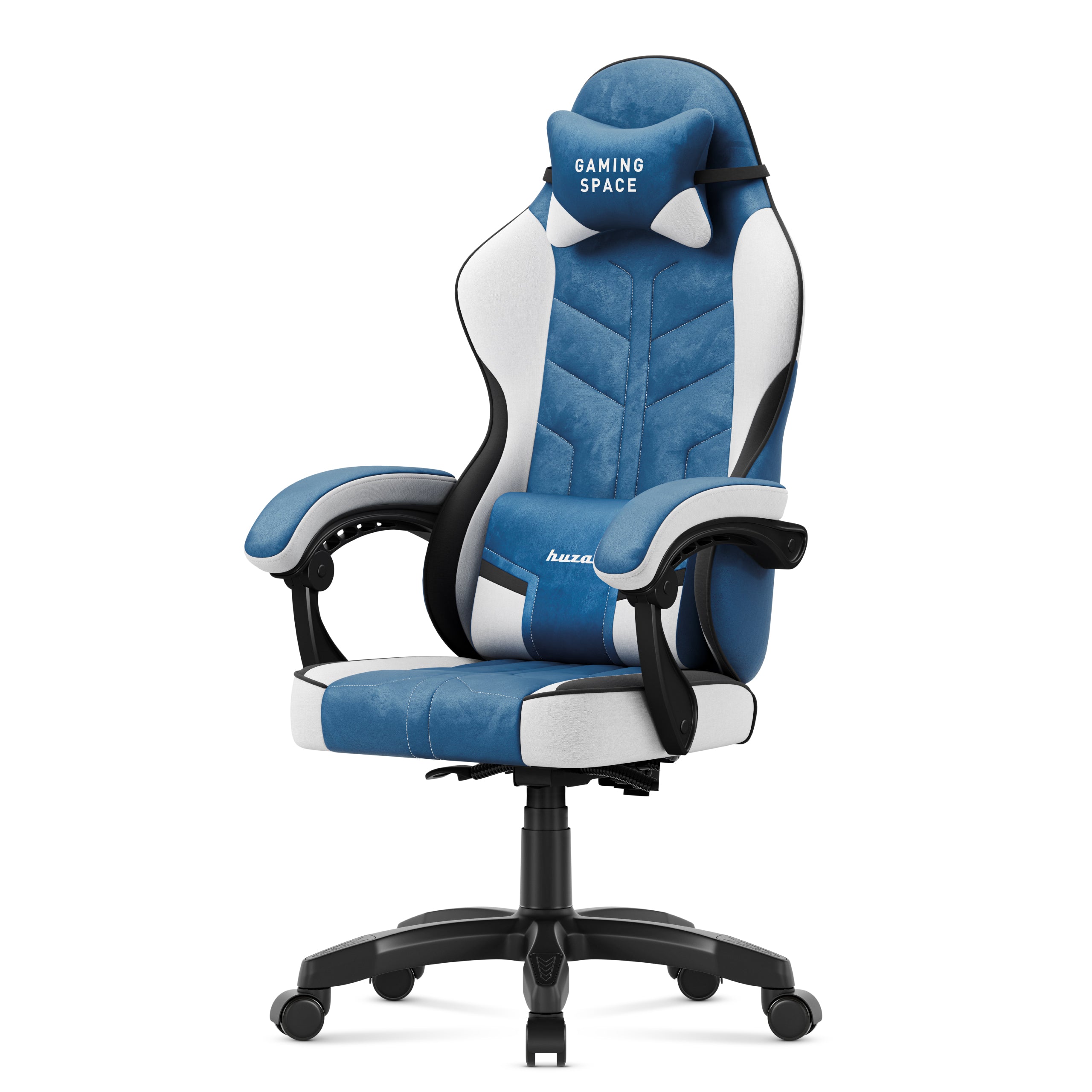 Fotel gamingowy welurowy Huzaro Force 2.7 Blue