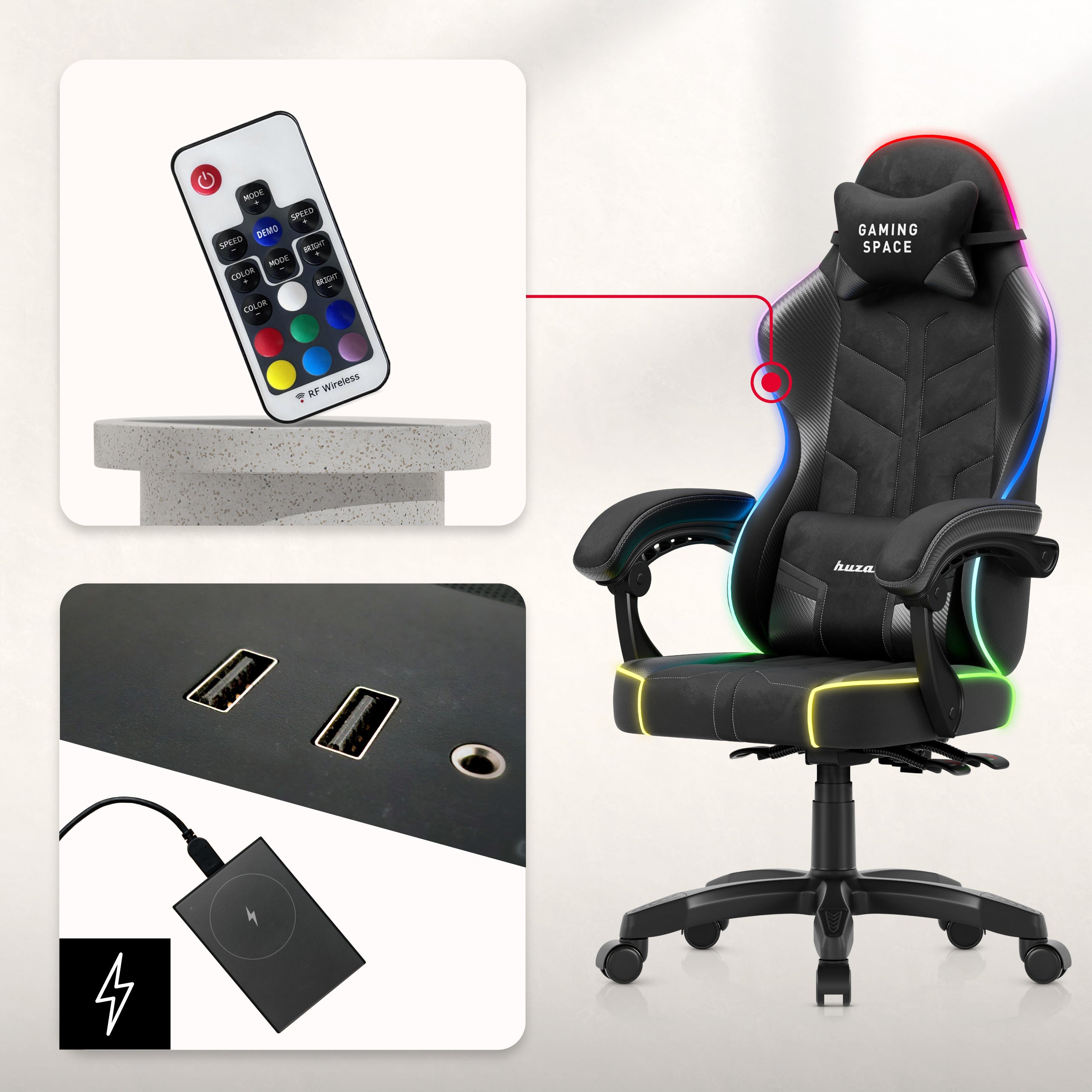 Gamingowe oświetlenie RGB