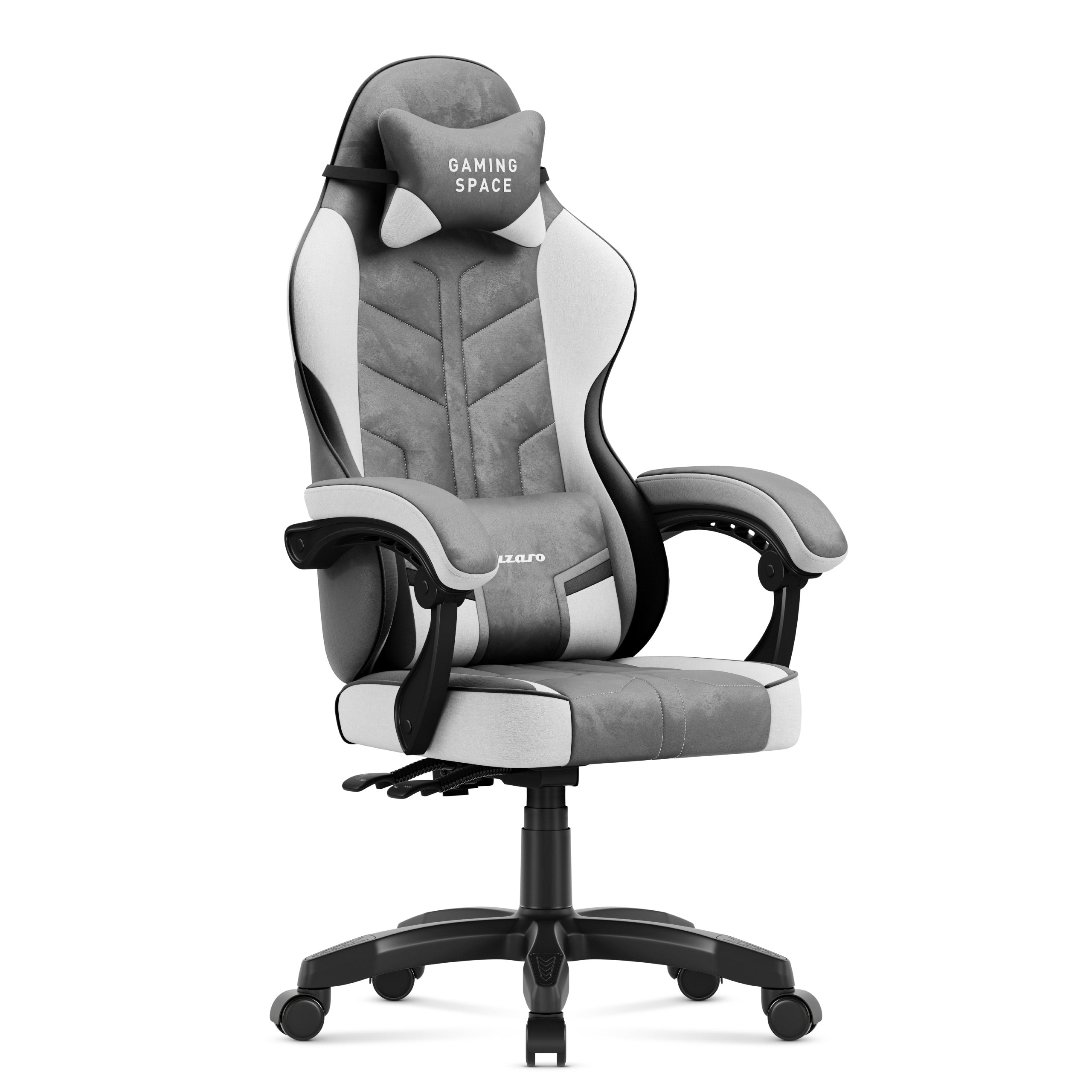 Fotel gamingowy welurowy Huzaro Force 2.7 Grey