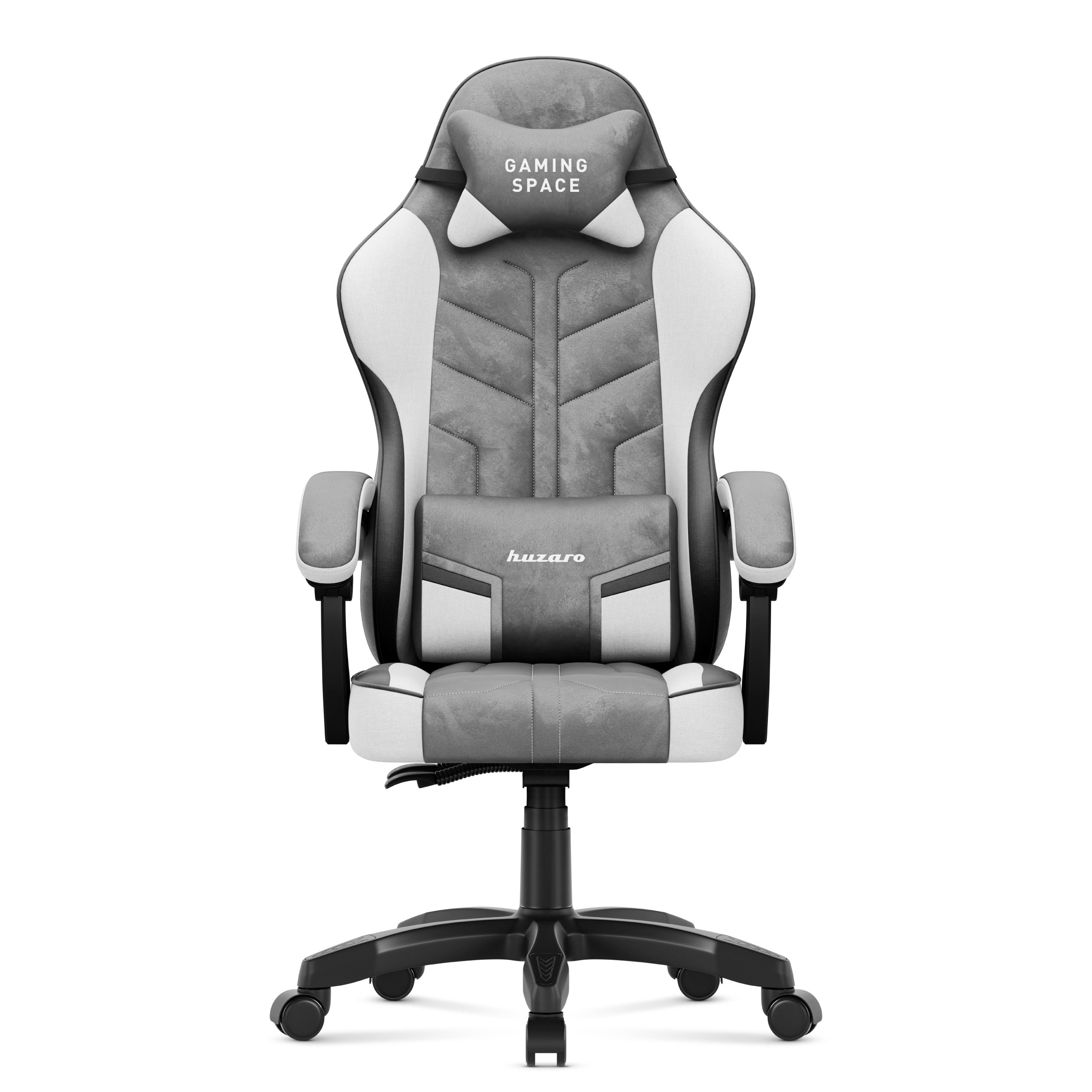 Fotel gamingowy welurowy Huzaro Force 2.7 Grey