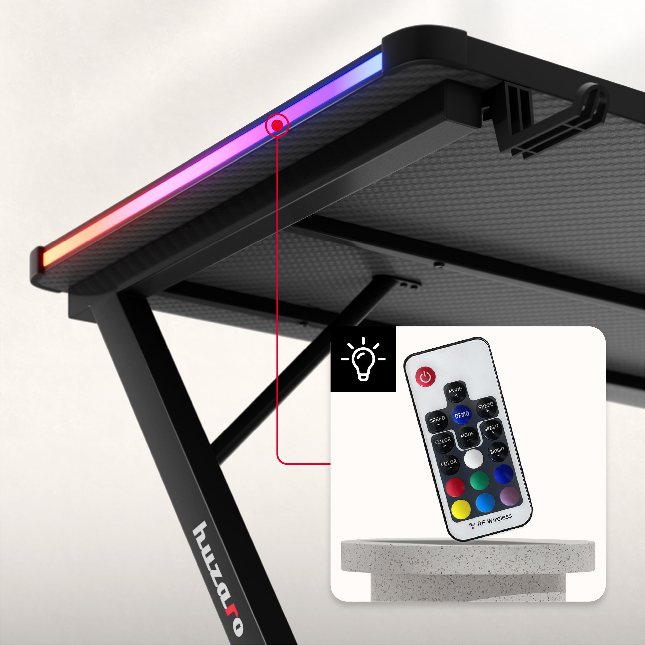 Oświetlenie RGB LED sterowanie wygodnym pilotem